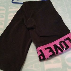 Pink sweats